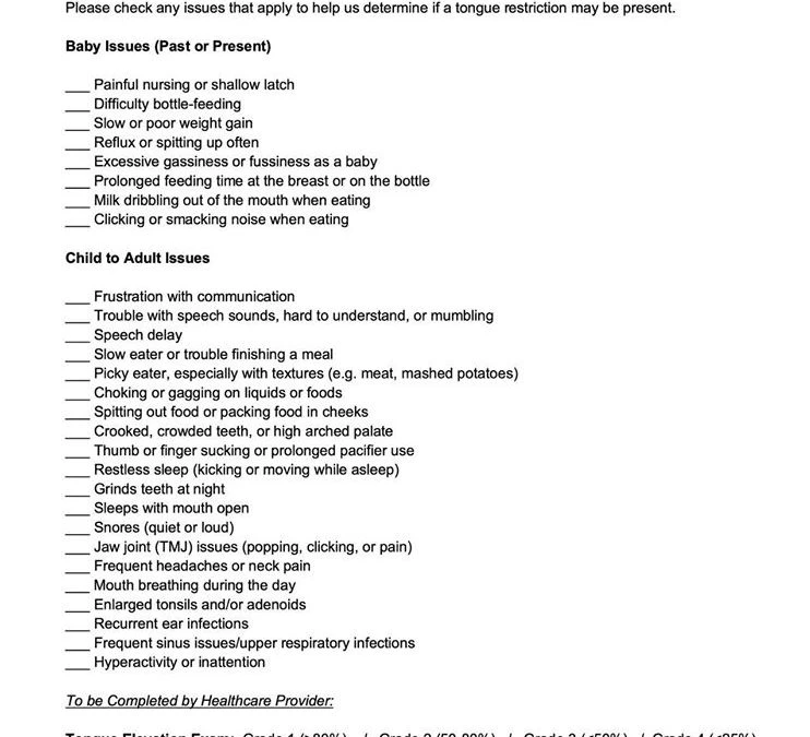 What Symptoms Does a Tongue-Tie Cause?