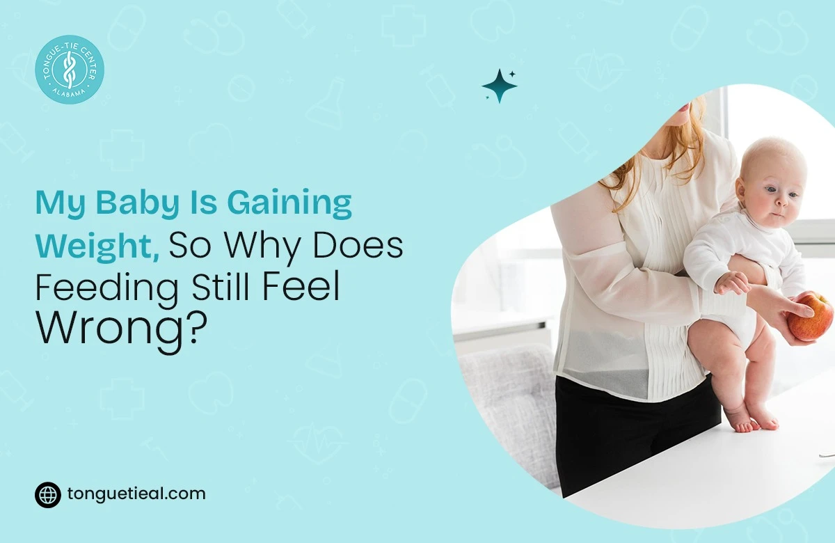 Baby Gaining Weight but Feeding Still Difficult? Here’s Why Baby Gaining Weight but Feeding Still Difficult? Here's Why