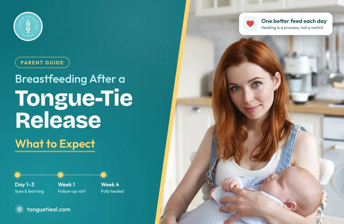 Breastfeeding After Tongue Tie Release Breastfeeding After Tongue-Tie Release Week-by-Week Guide